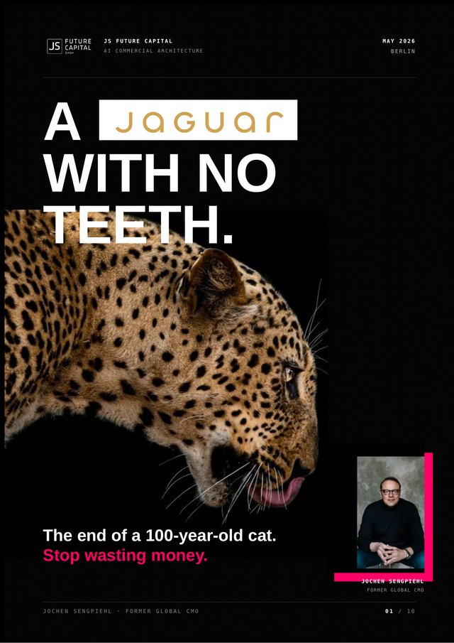 A Jaguar With No Teeth — Stop Wasting Money